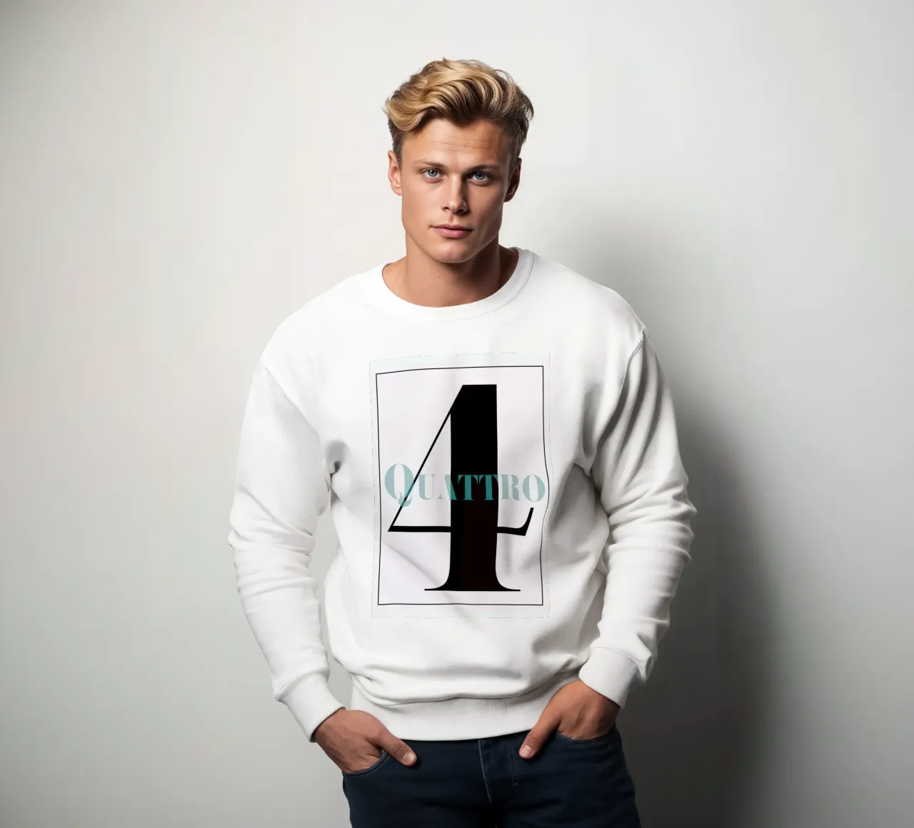Numero 4 sweatshirt van In Full Color