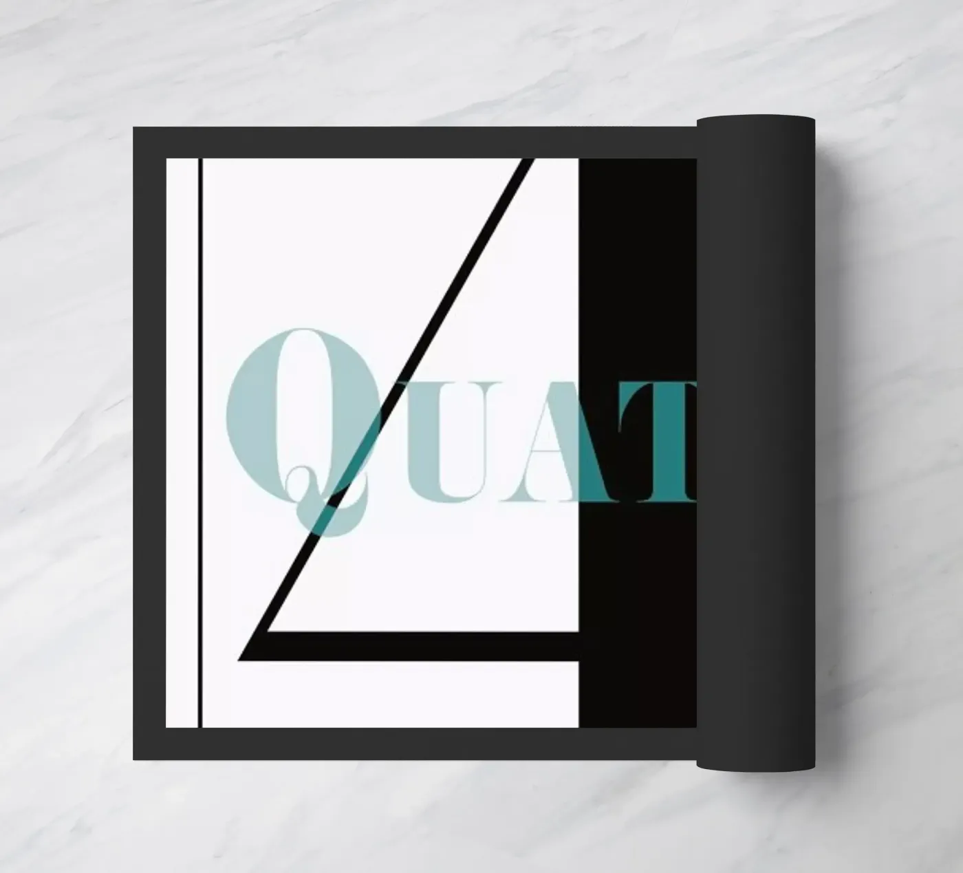 Numero 4 doormat by In Full Color