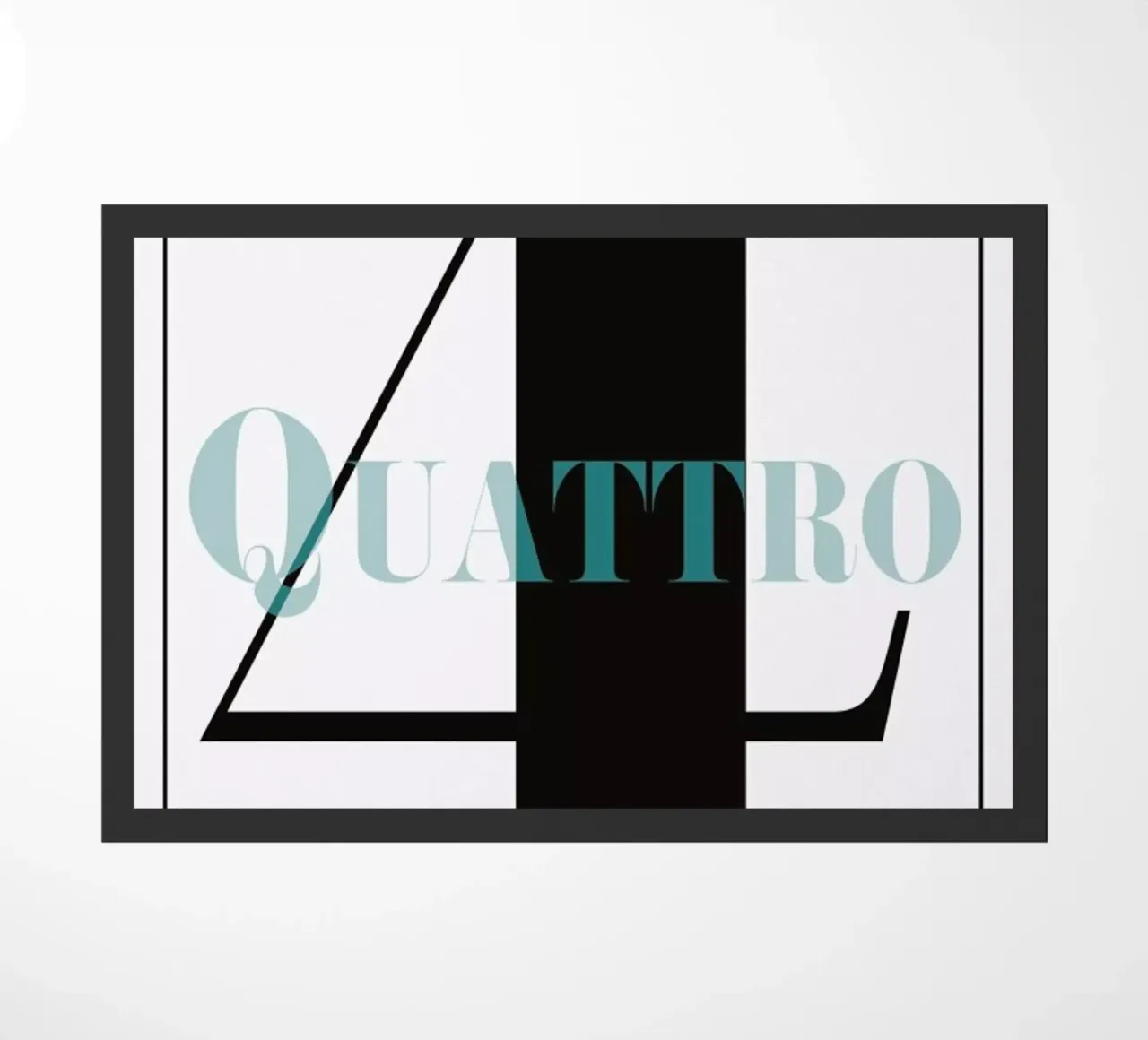 Numero 4 zerbino da In Full Color