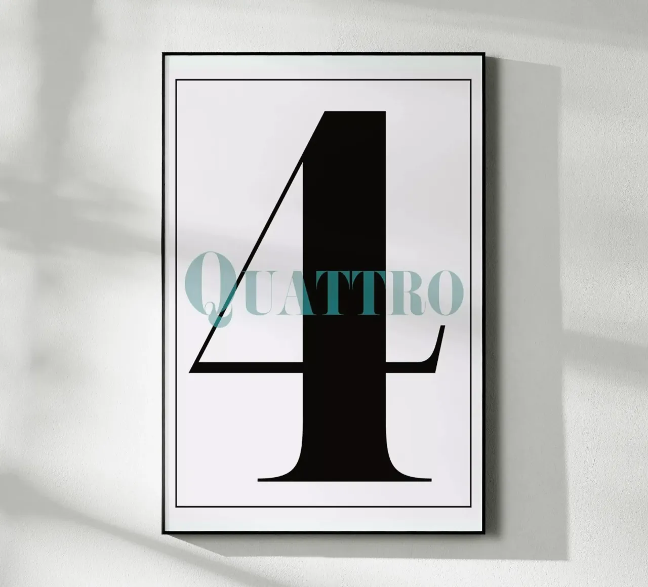 Numero 4 plexiglass da In Full Color