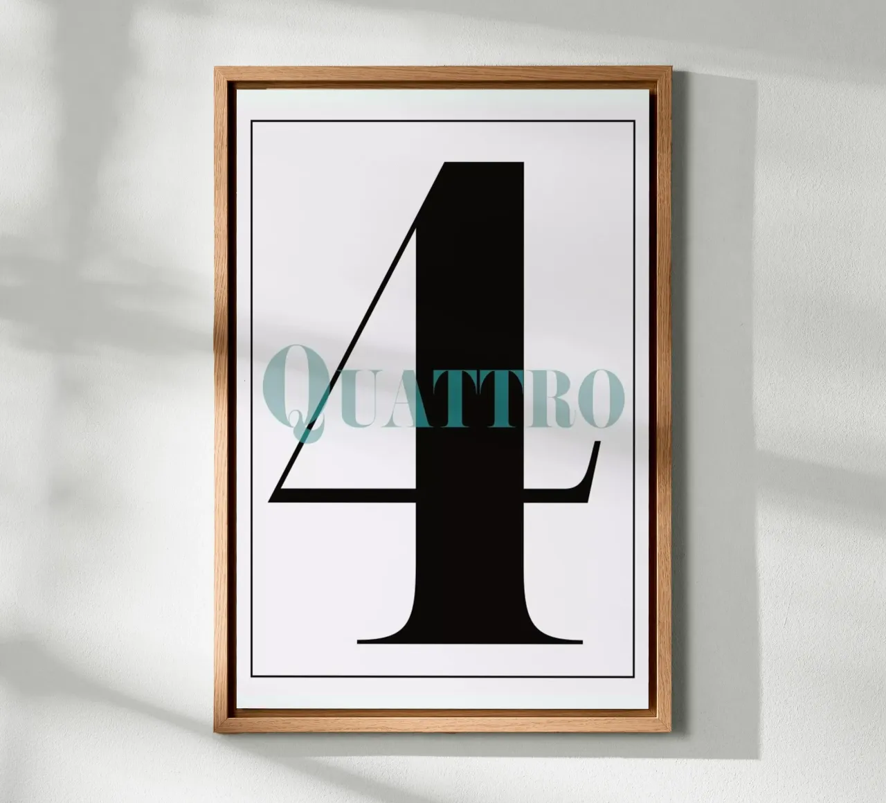 Numero 4 toile de In Full Color