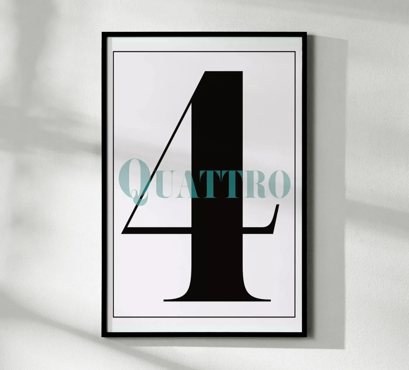 Numero 4 poster da In Full Color