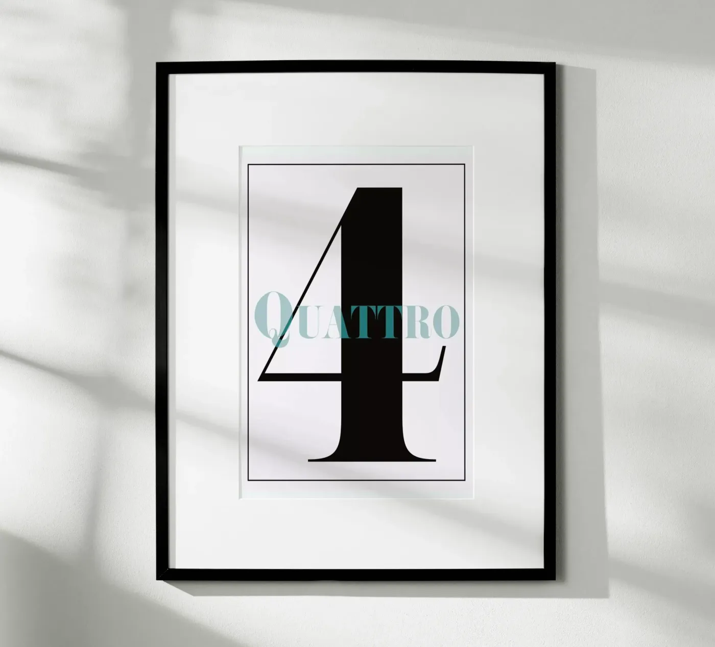 Numero 4 poster da In Full Color
