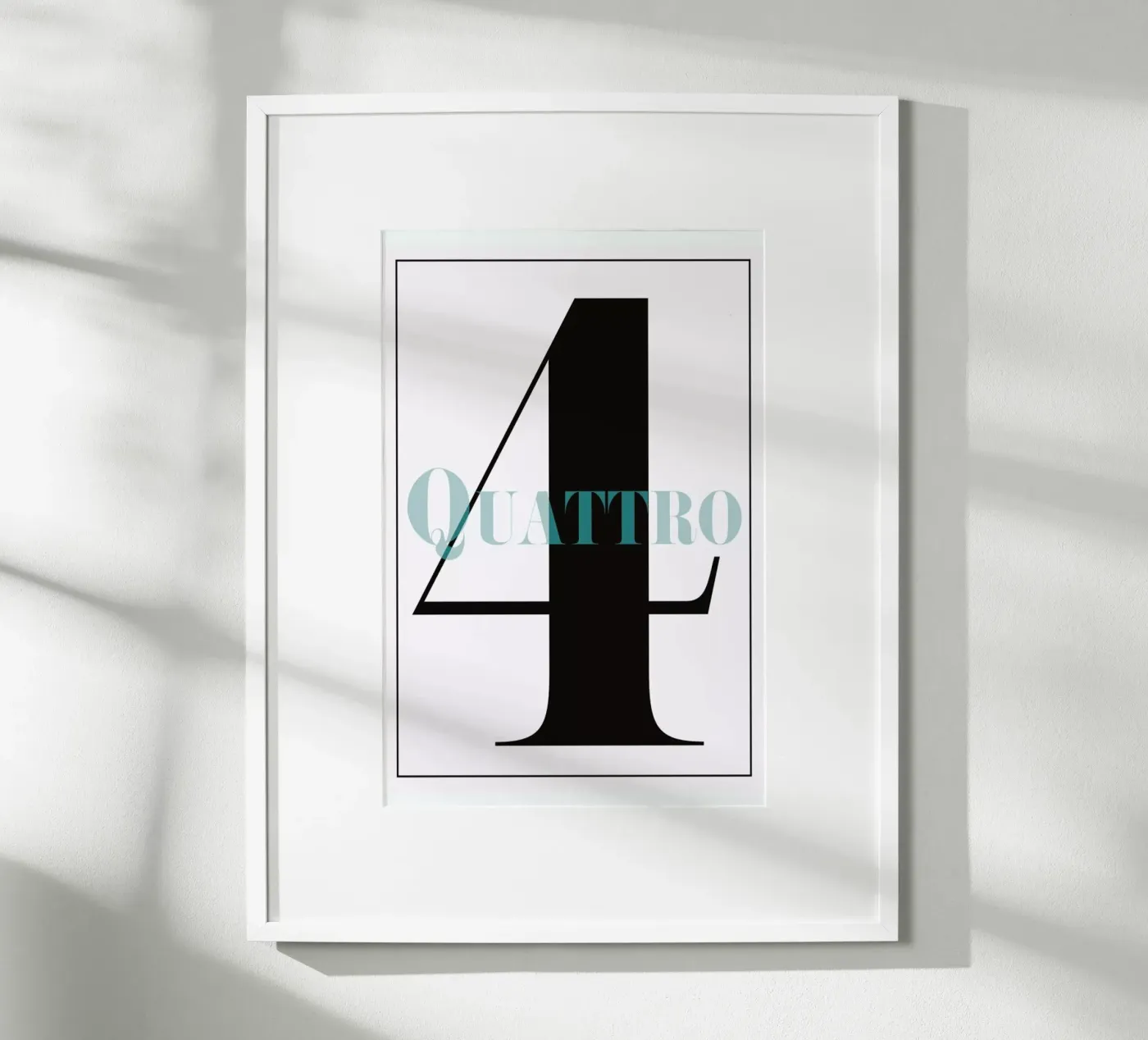 Numero 4 poster da In Full Color