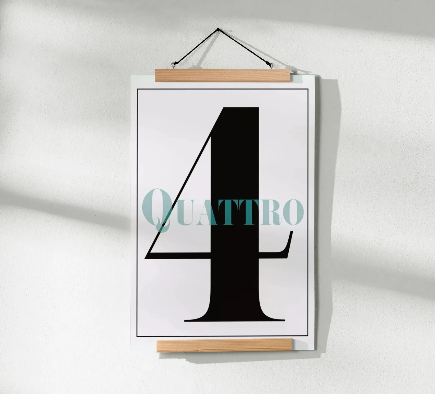 Numero 4 poster van In Full Color