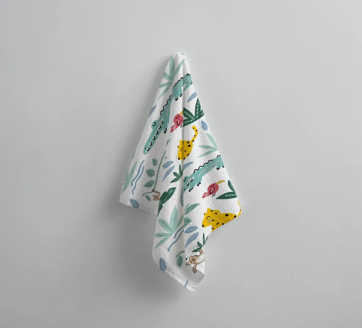 Amazonas Muster towel by BAINAI KIDS