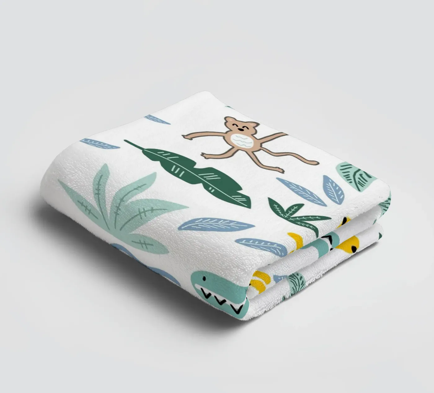 Amazonas Muster towel by BAINAI KIDS