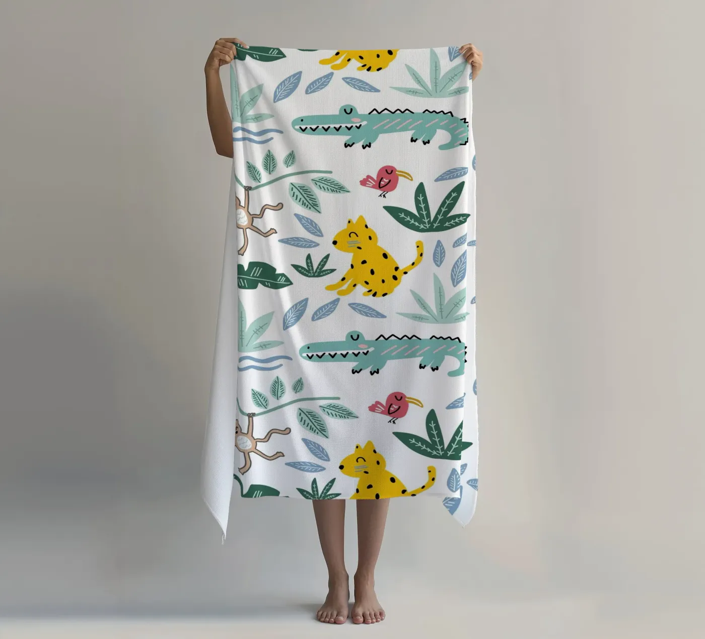 Amazonas Muster telo mare da BAINAI KIDS