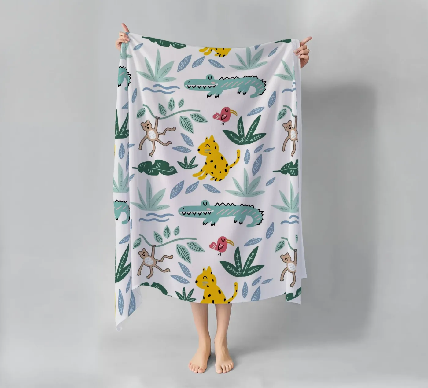 Amazonas Muster telo mare da BAINAI KIDS