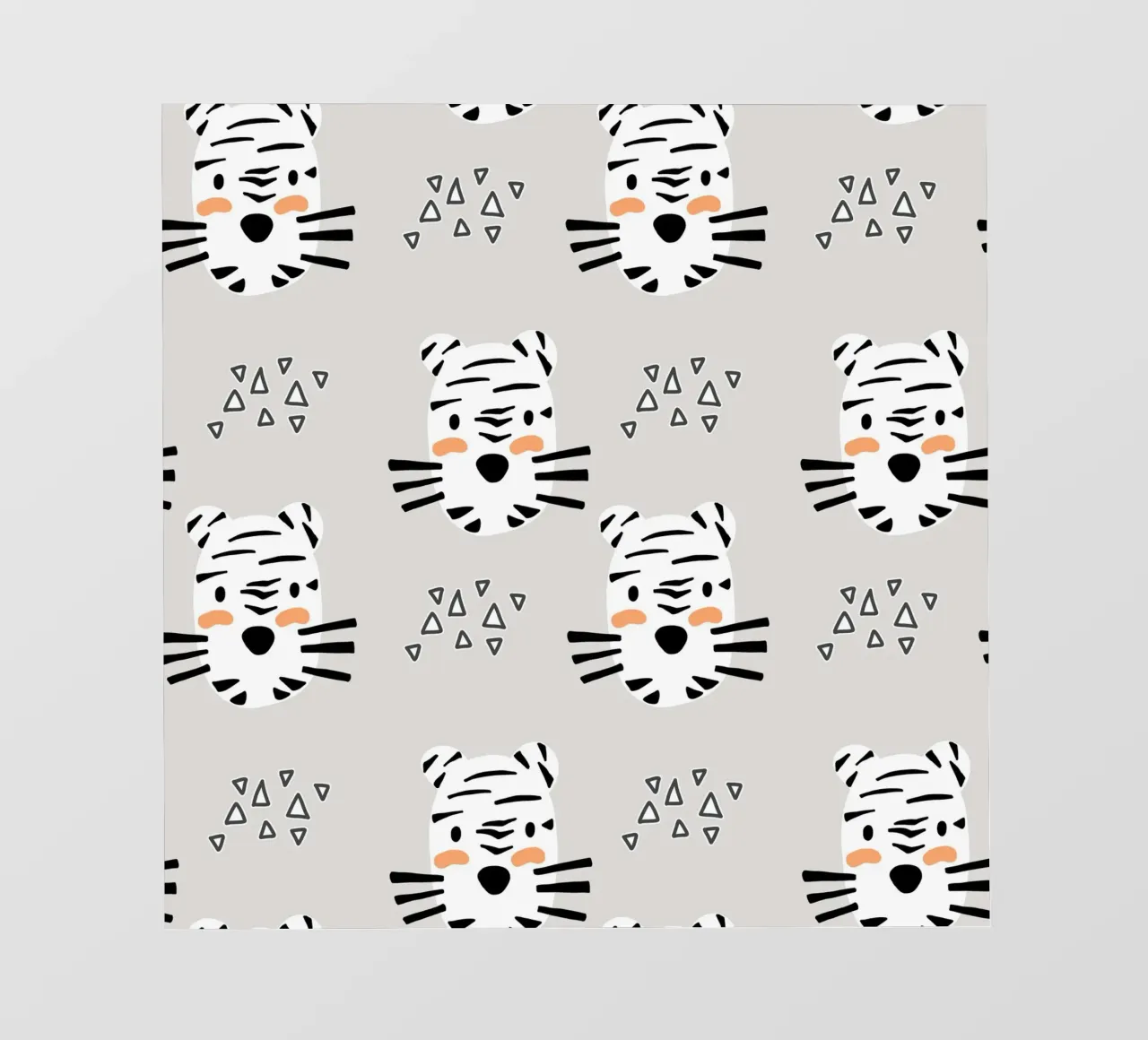 Tiger fotobehang van BAINAI KIDS