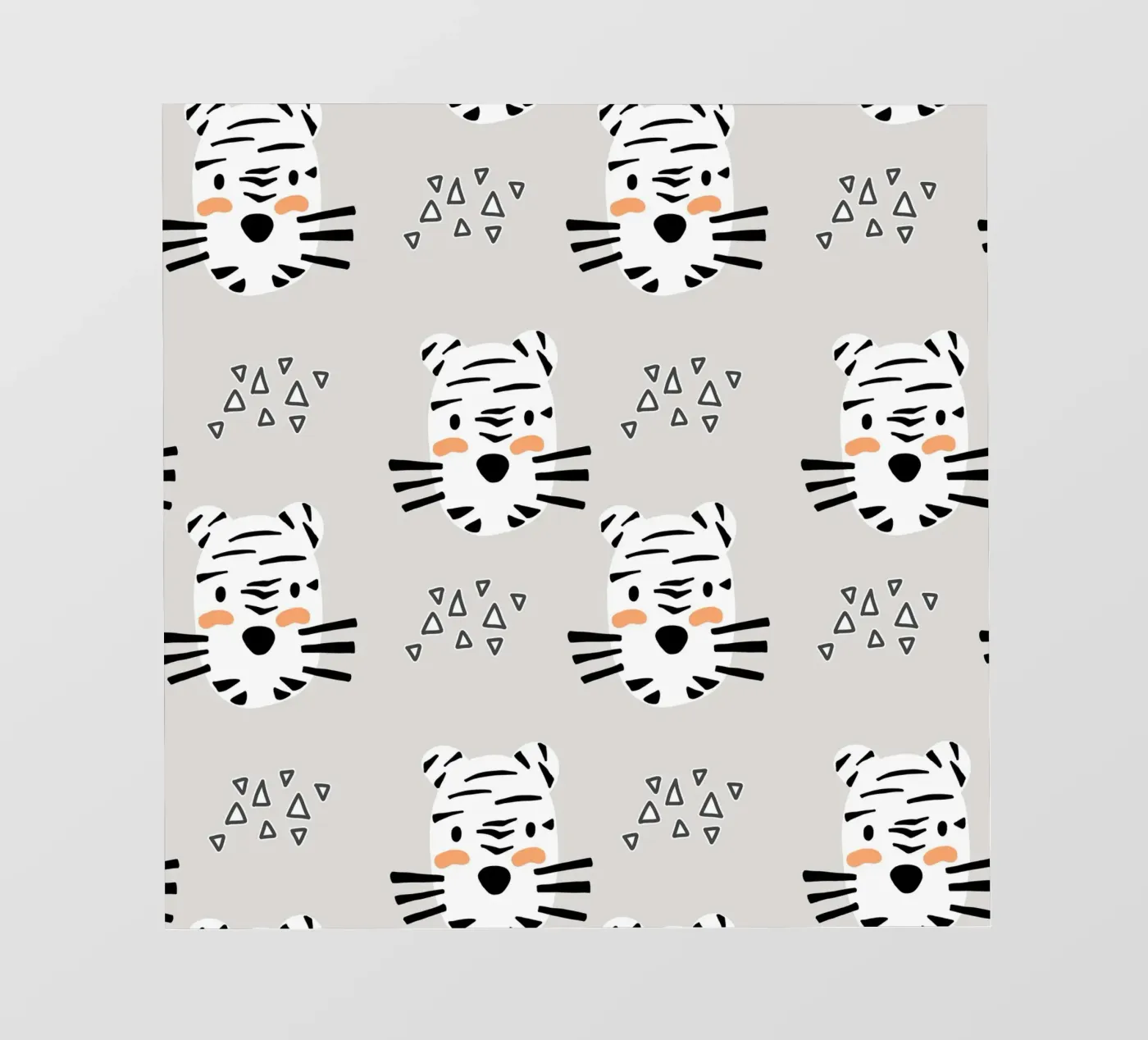Tiger fotobehang van BAINAI KIDS
