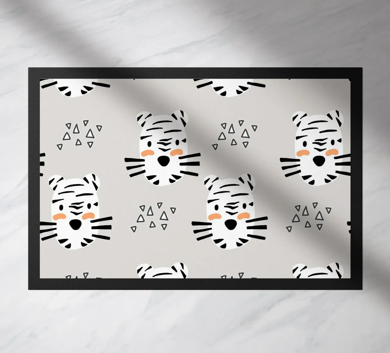 Tiger doormat by BAINAI KIDS