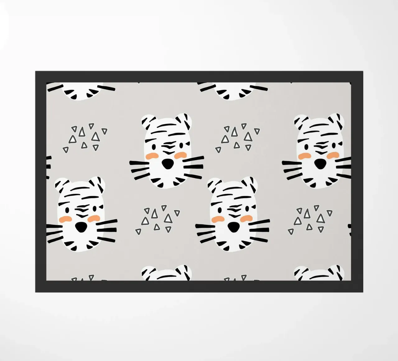 Tiger doormat by BAINAI KIDS