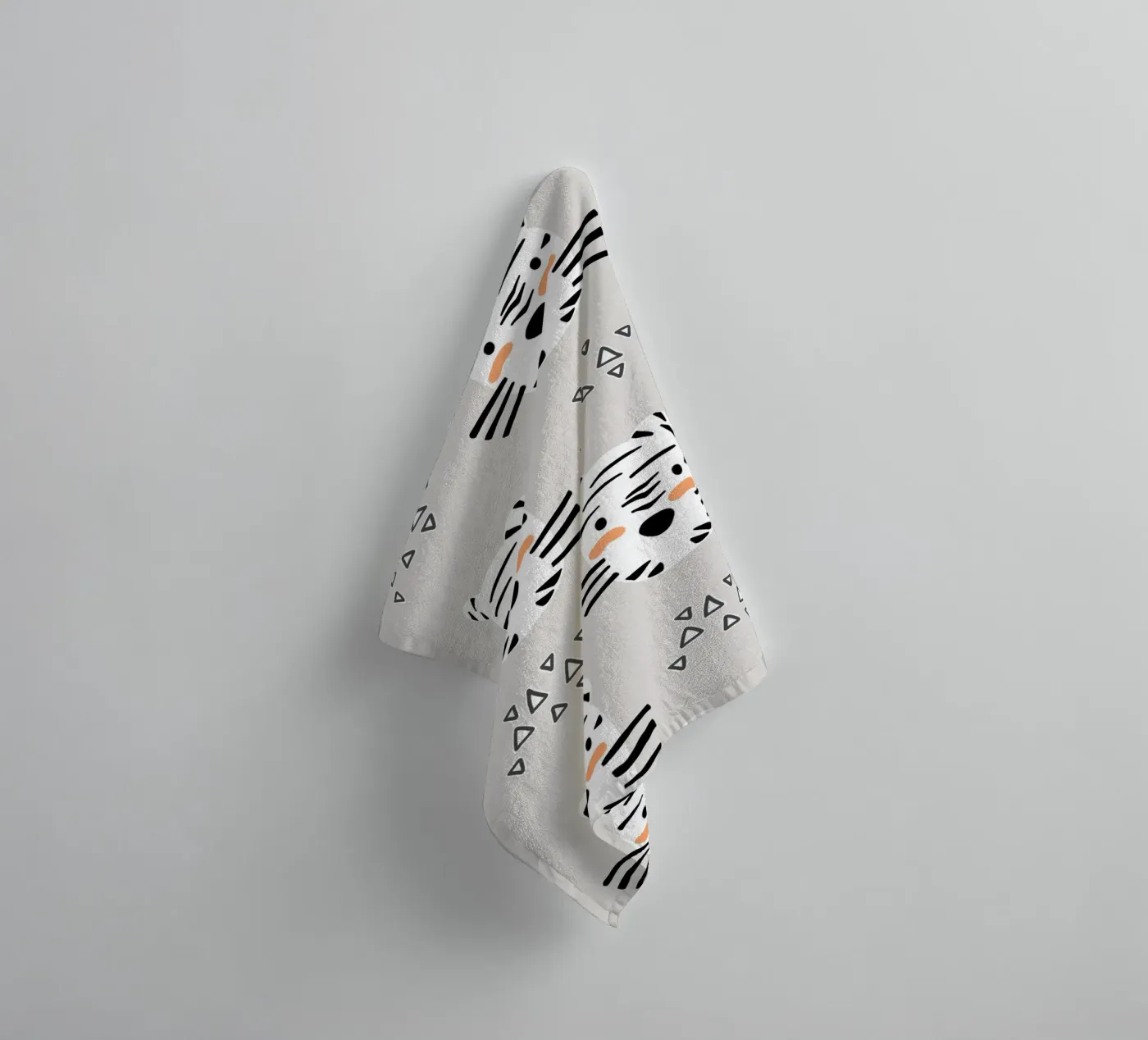 Tiger towel by BAINAI KIDS