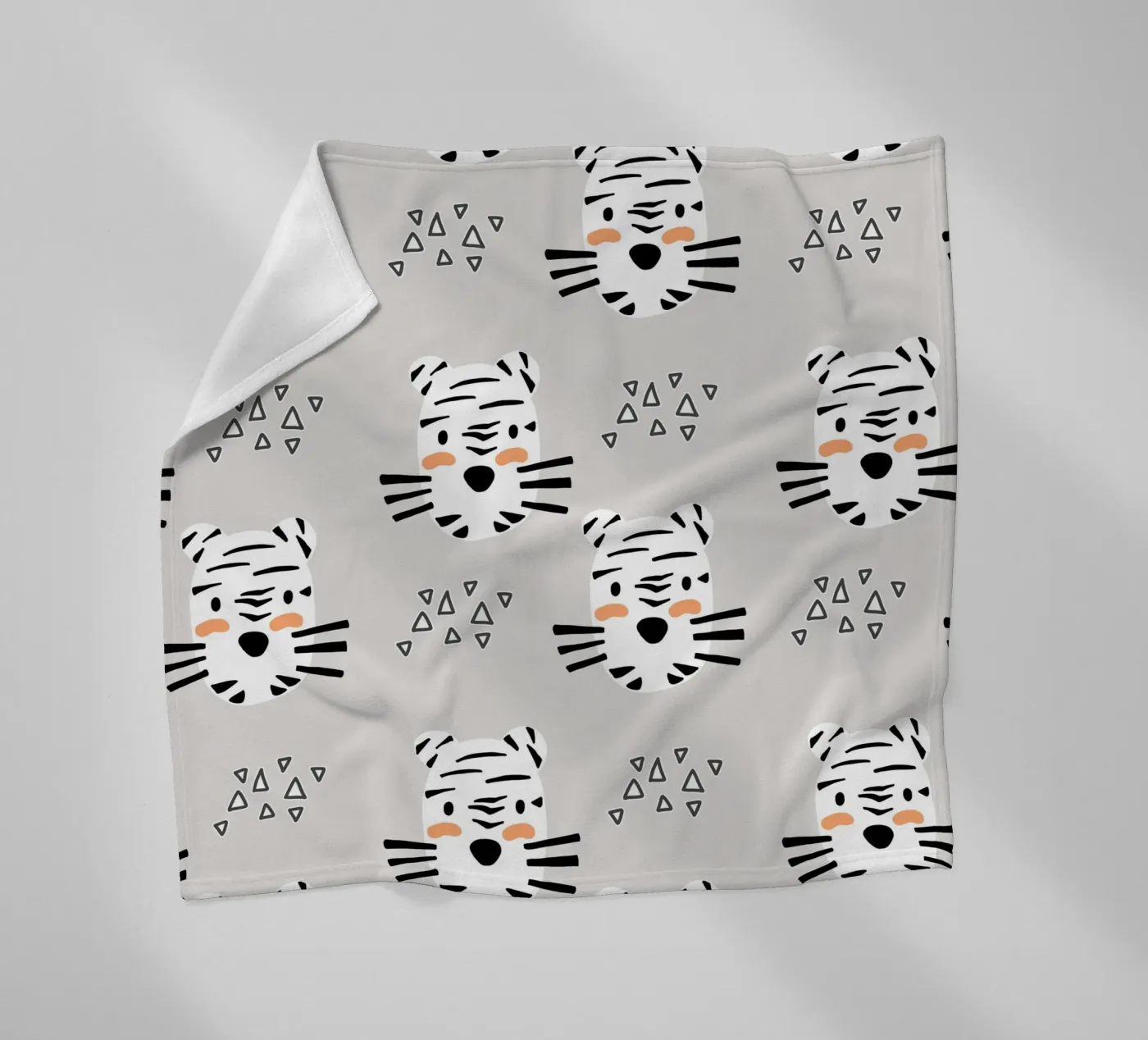 Tiger fleecedeken van BAINAI KIDS