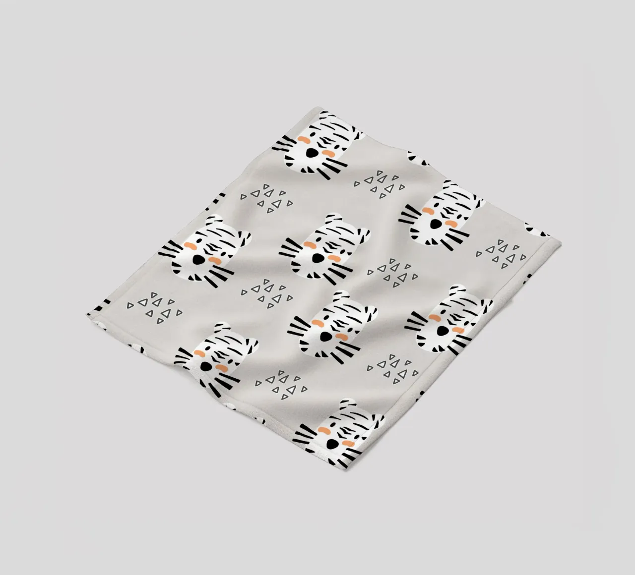 Tiger Fleecedecke von BAINAI KIDS