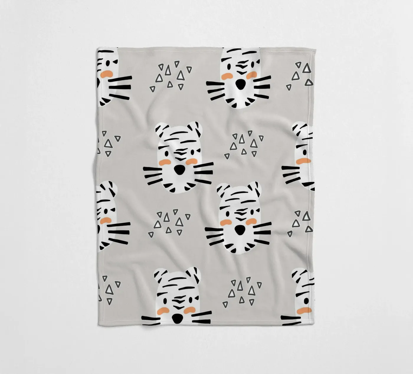 Tiger fleecedeken van BAINAI KIDS