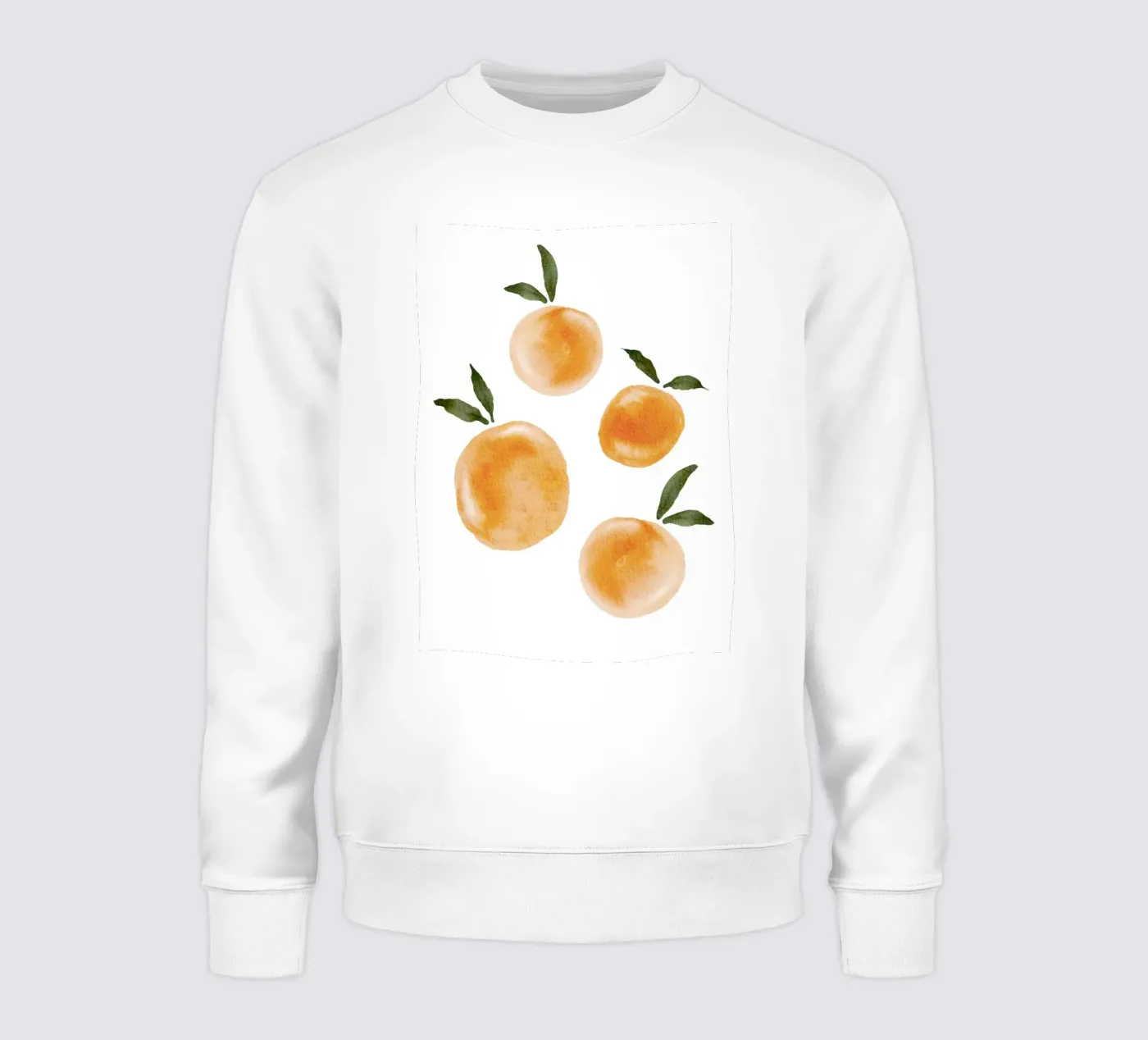 Orange pattern felpa da Melloi Art Print