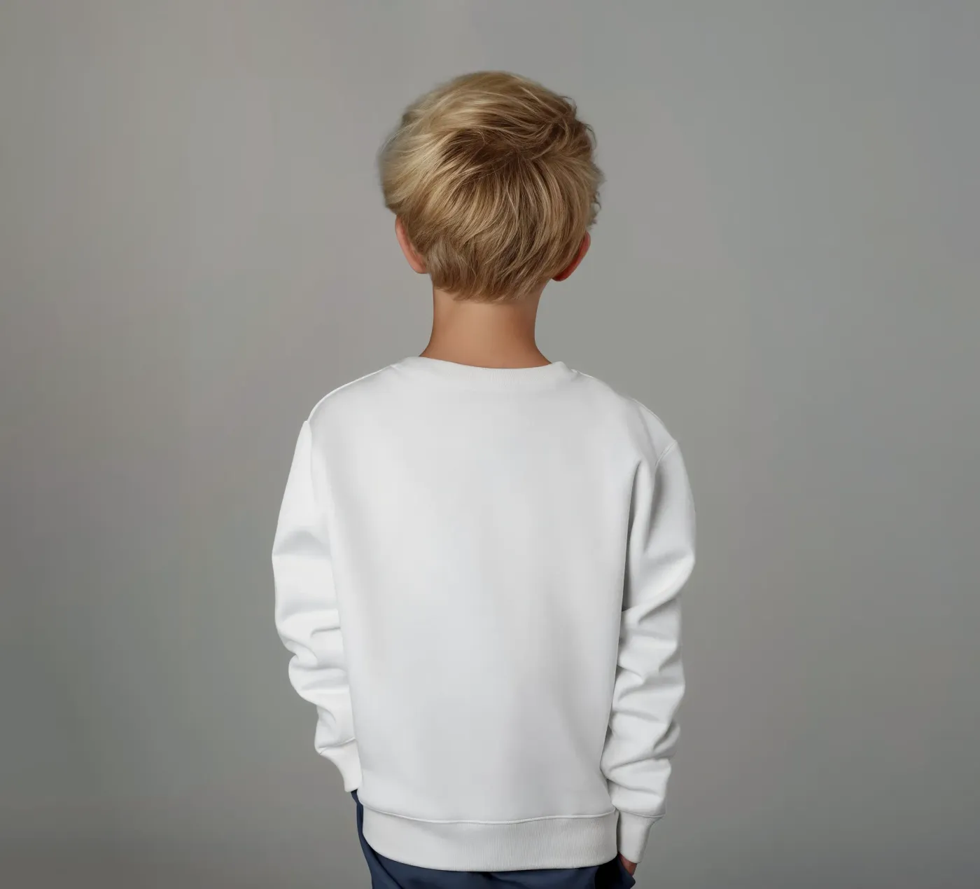 Orange pattern Kinder Sweatshirt von Melloi Art Print