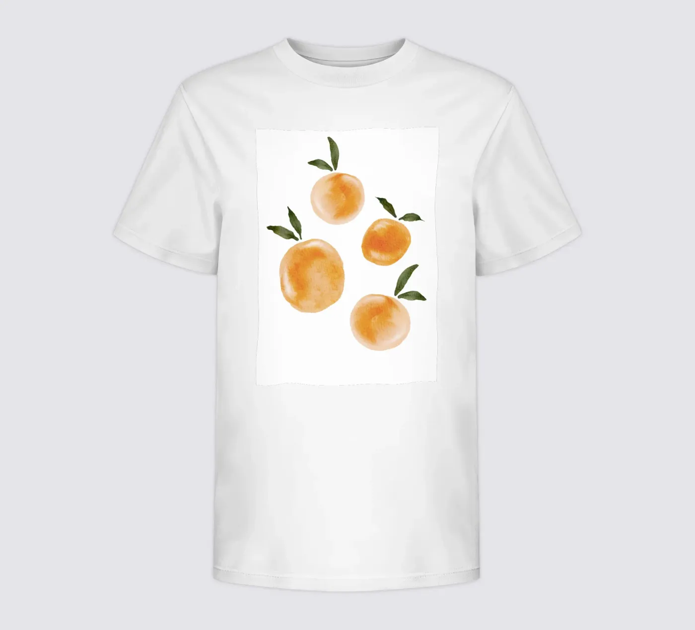 Orange pattern Kinder T-Shirt von Melloi Art Print