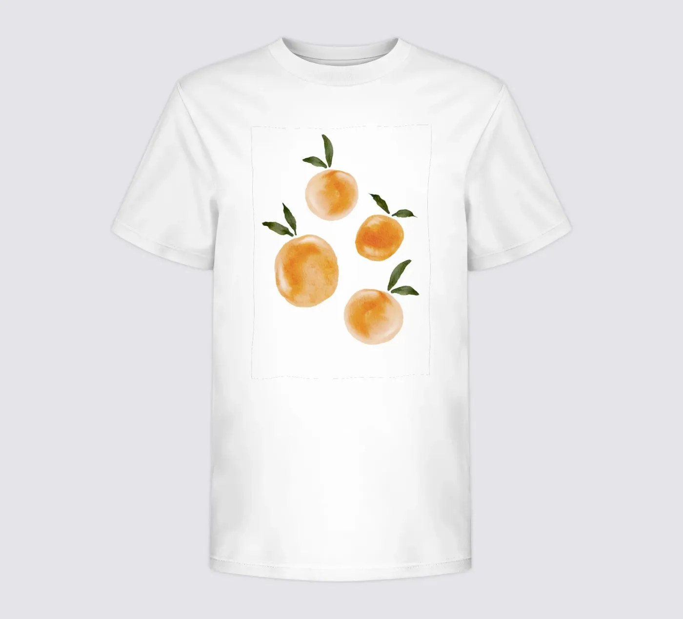 Orange pattern Kinder T-Shirt von Melloi Art Print