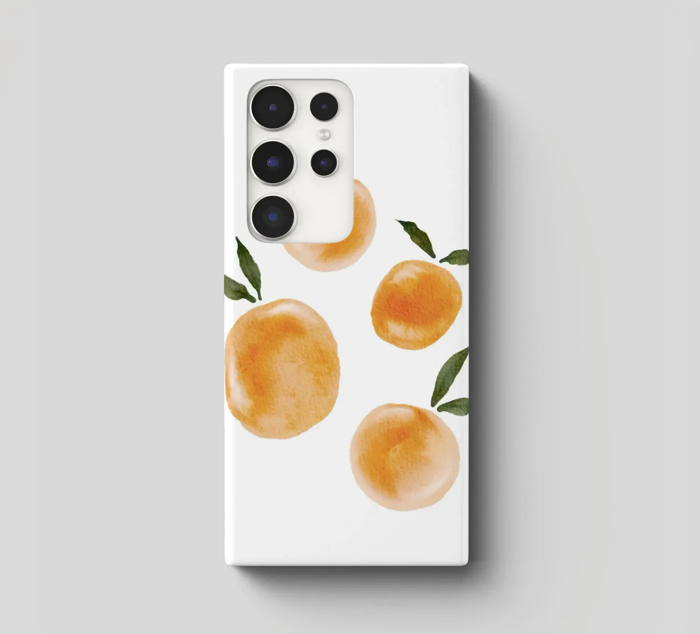 Orange pattern coque samsung de Melloi Art Print