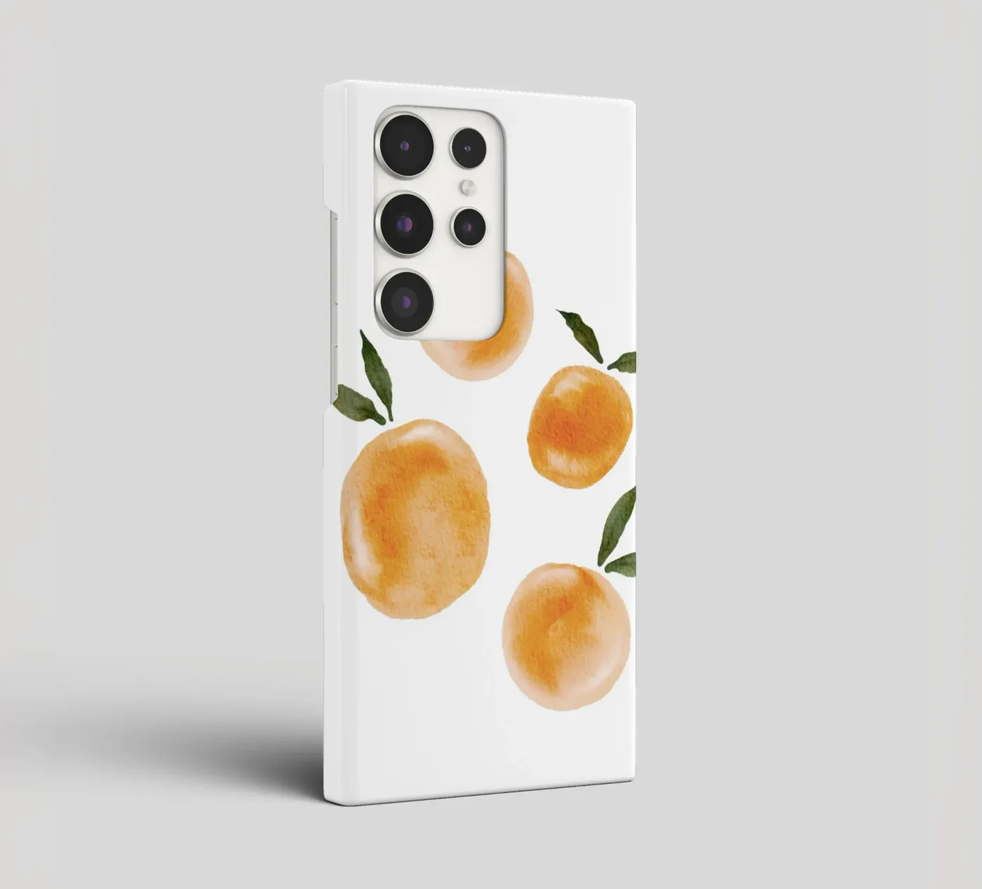 Modello arancione cover samsung da Melloi Art Print
