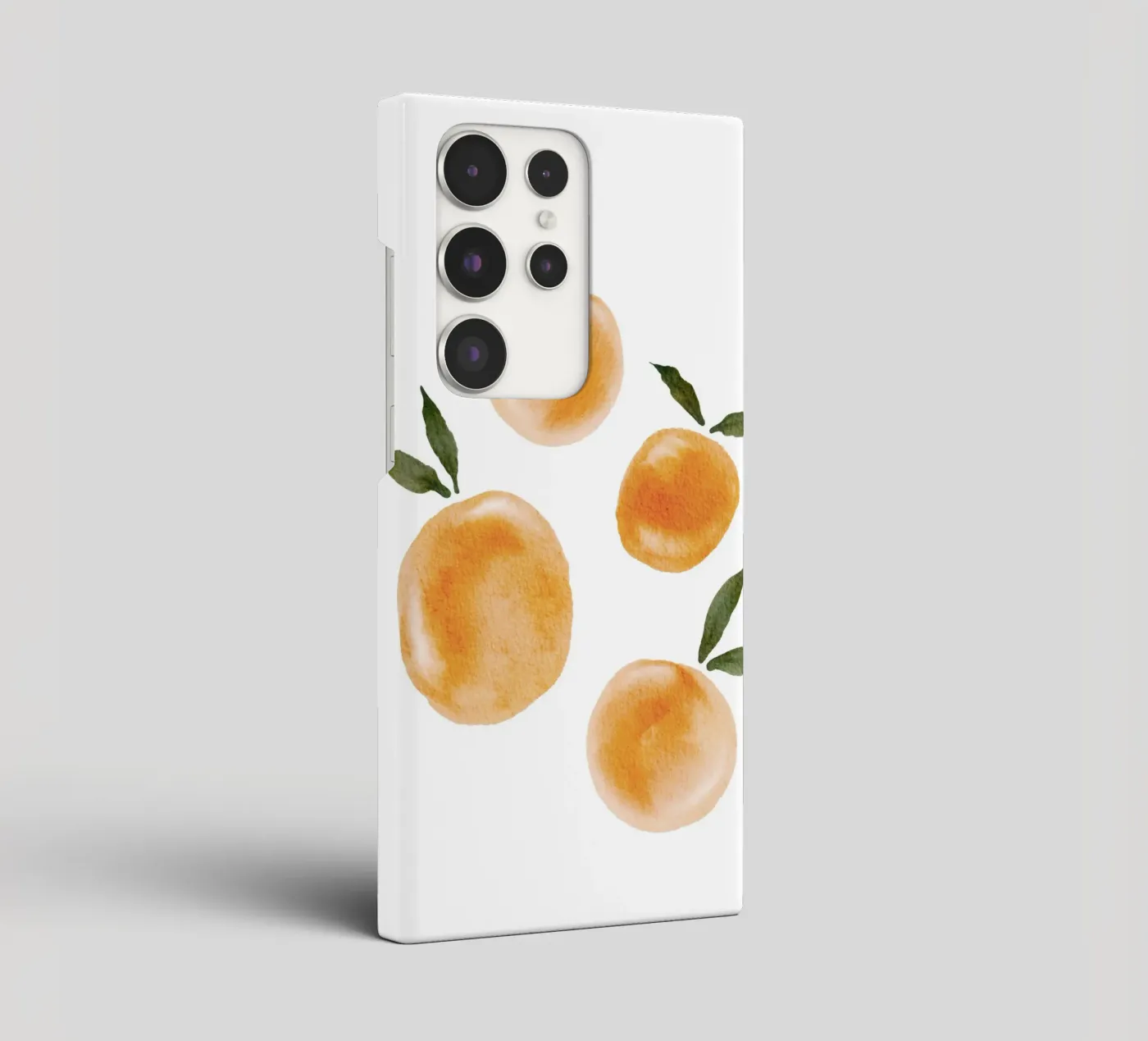 Orange pattern coque samsung de Melloi Art Print