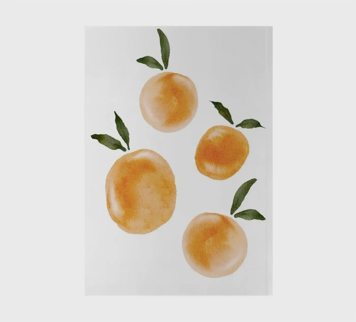 Orange pattern diario da Melloi Art Print