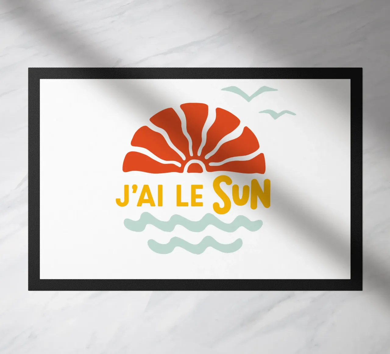 j'ai le sun seum soleil plage retro océan mer zerbino da alice