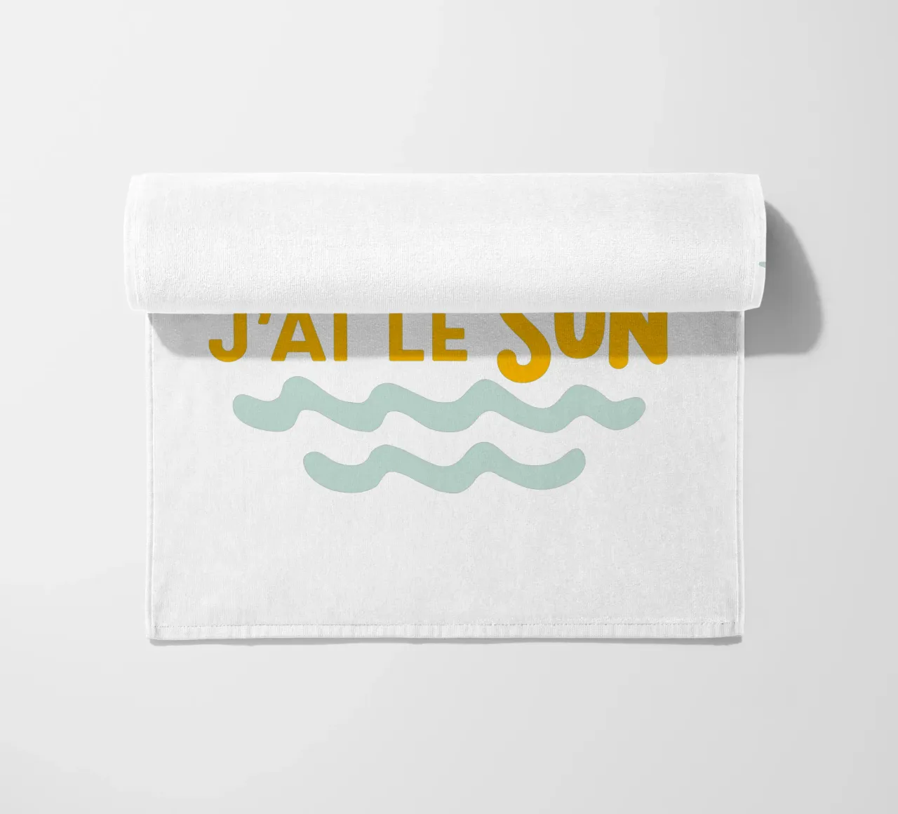 j'ai le sun seum soleil plage retro océan mer telo mare da alice