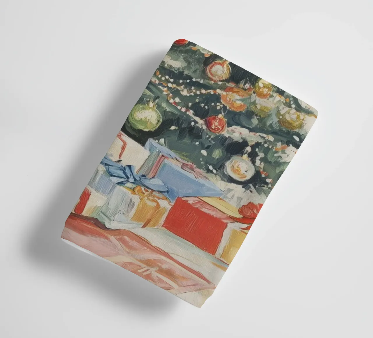 Natale classico asciugamano da bagno da Melloi Art Print