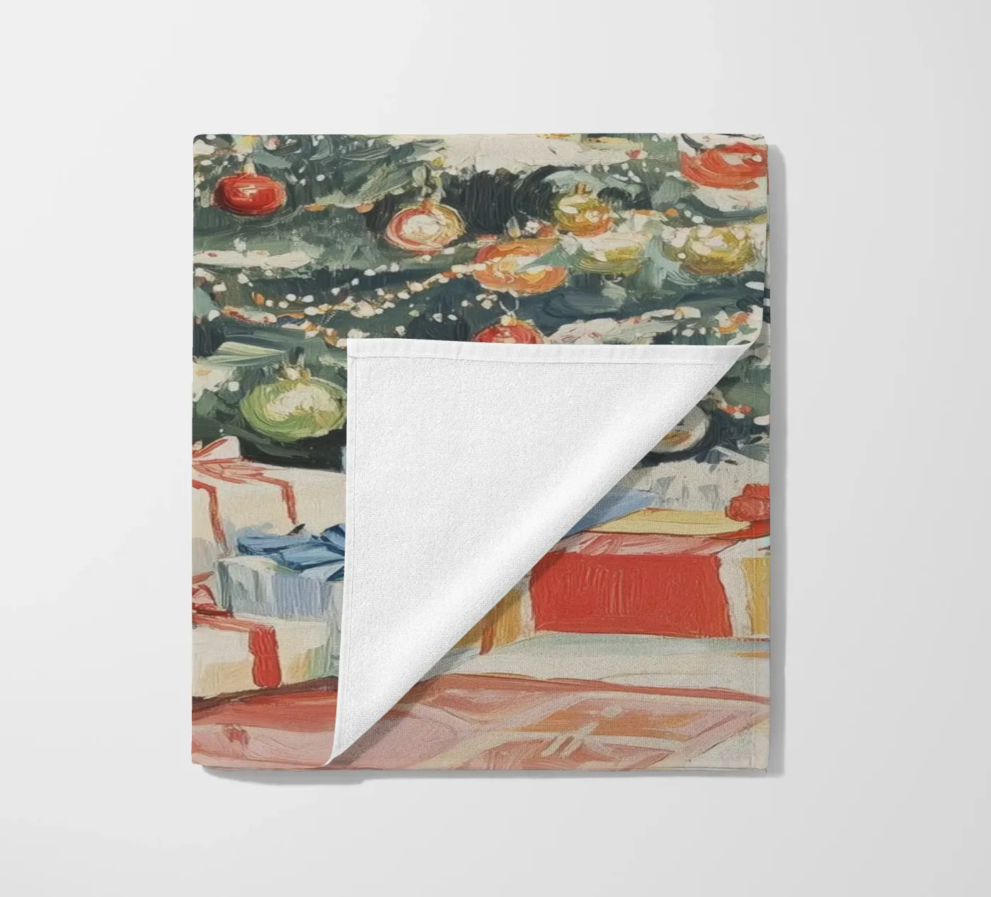 Natale classico telo mare da Melloi Art Print