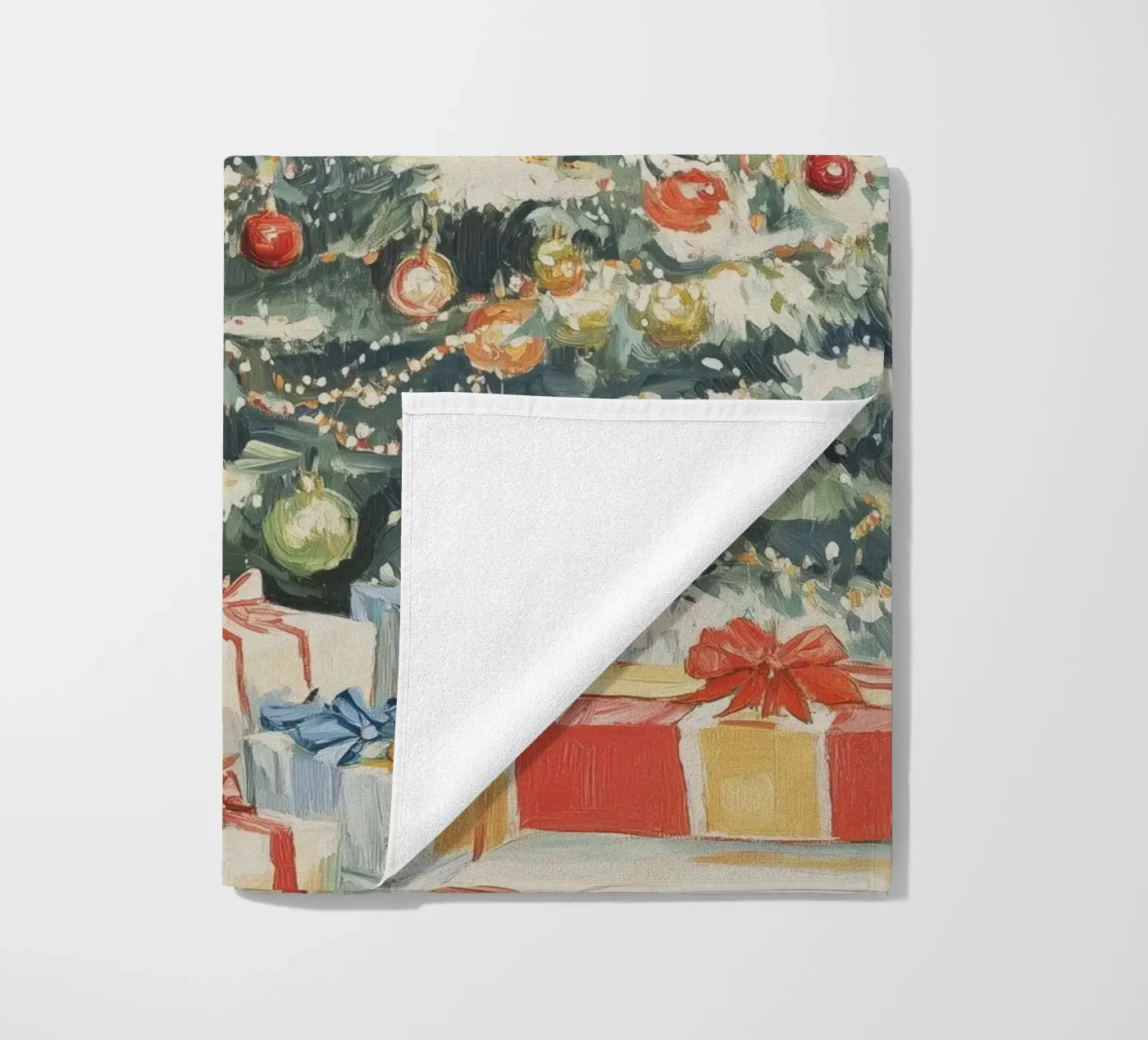 Natale classico telo mare da Melloi Art Print