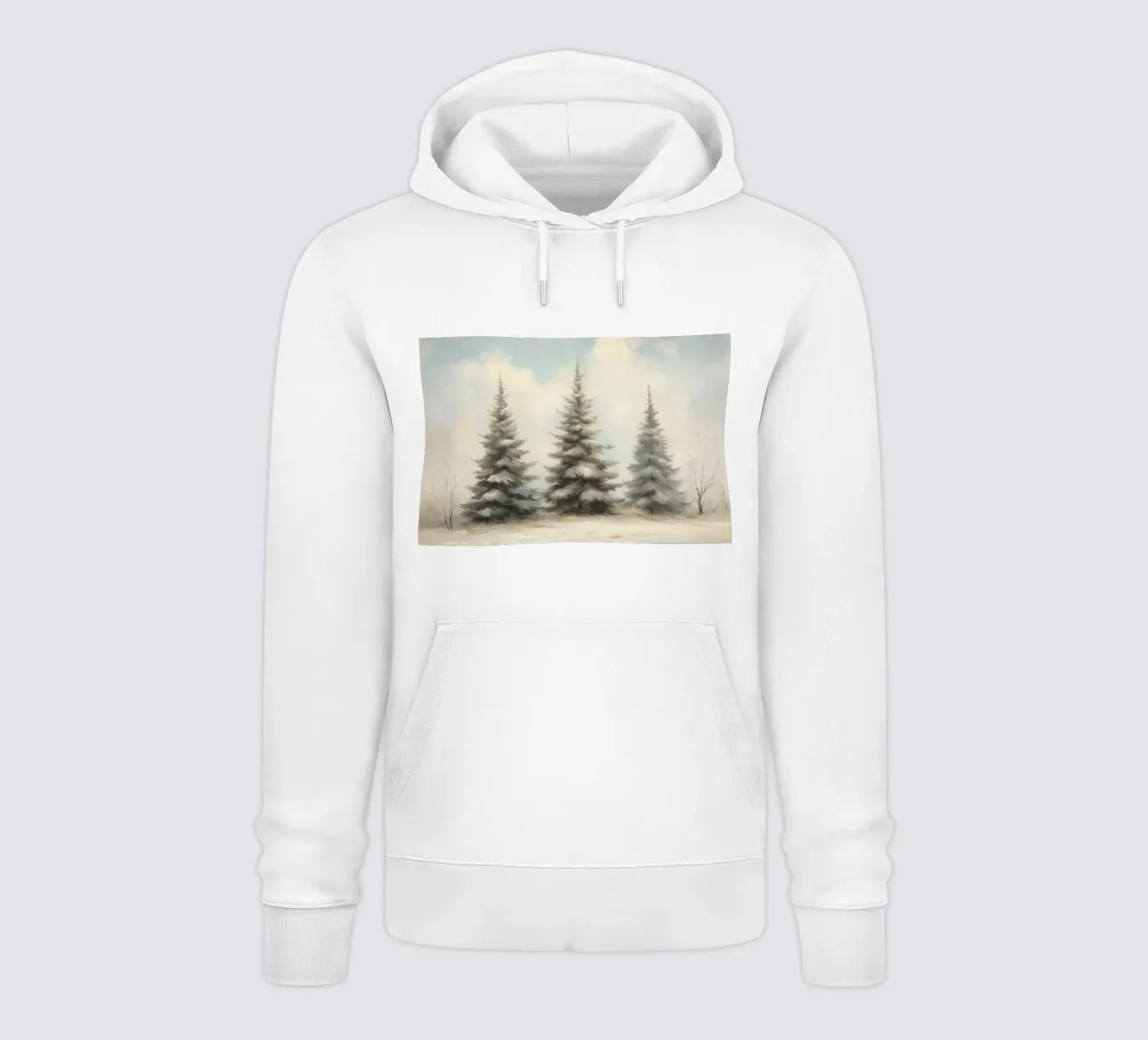 Pine Trees hoodie by Melloi Art Print