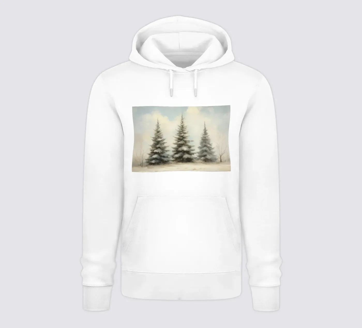 Pine Trees hoodie by Melloi Art Print