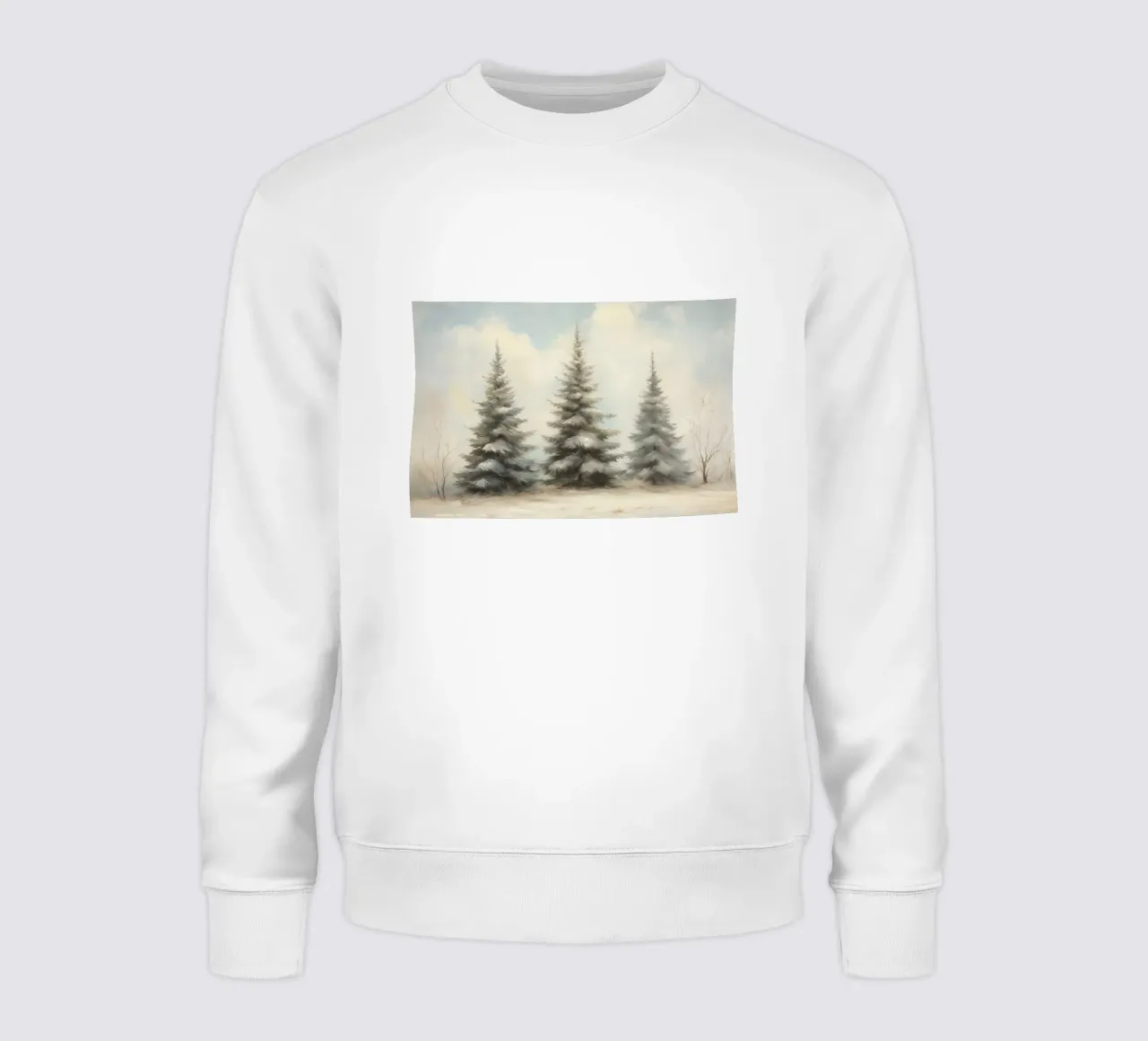 Pine Trees felpa da Melloi Art Print