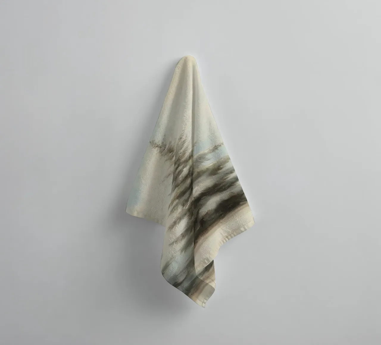 Pine Trees towel by Melloi Art Print