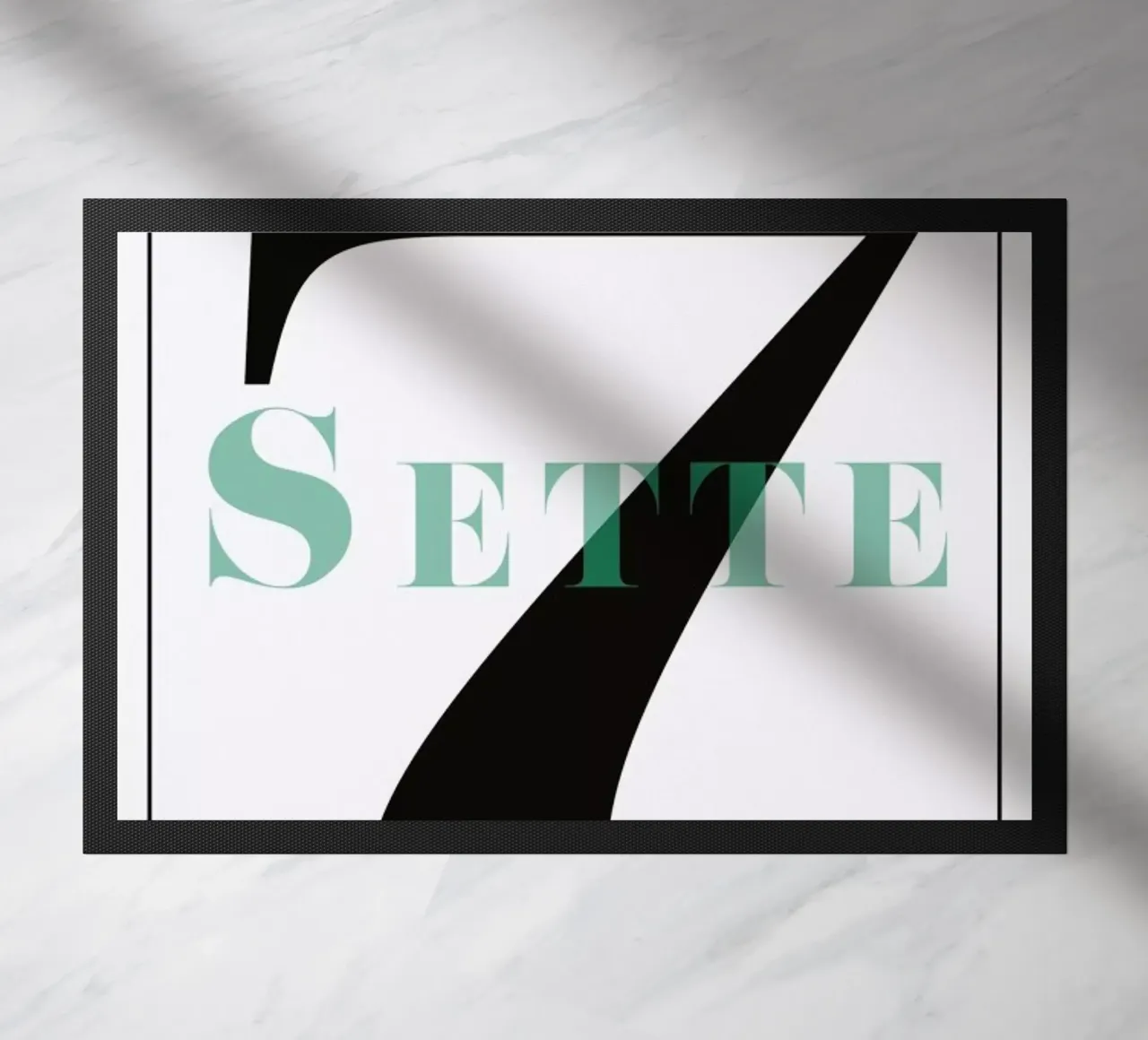 Numero 7 zerbino da In Full Color