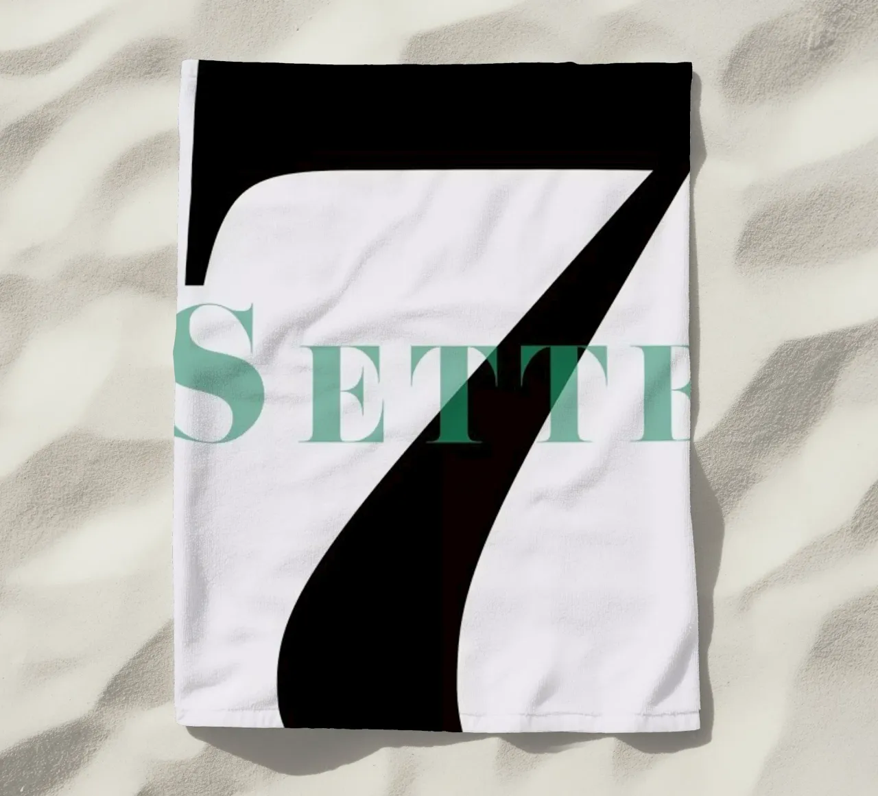 Numero 7 telo mare da In Full Color