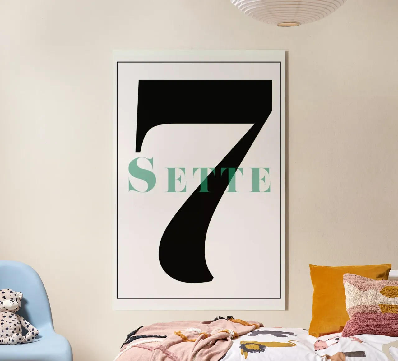 Numero 7 plexiglass da In Full Color