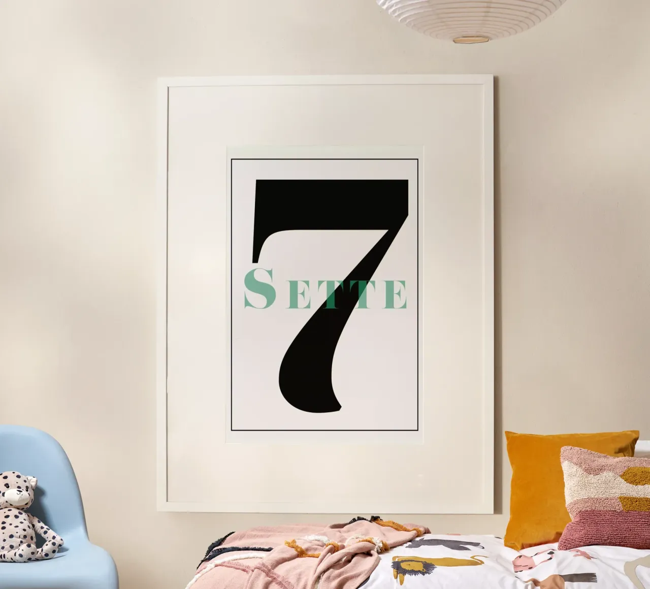 Numero 7 poster da In Full Color