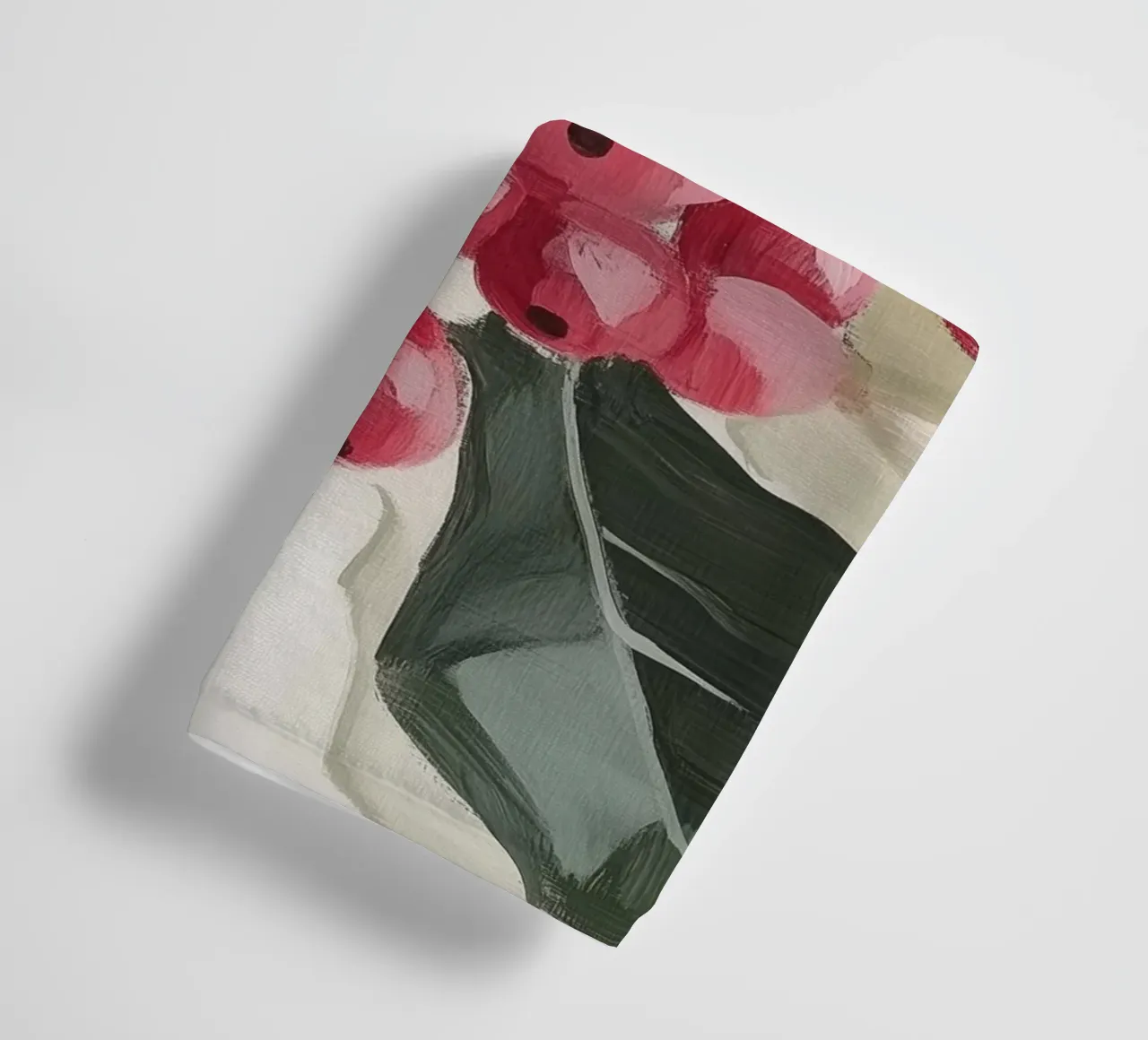 Kerstmis Hulst badhanddoek van Melloi Art Print