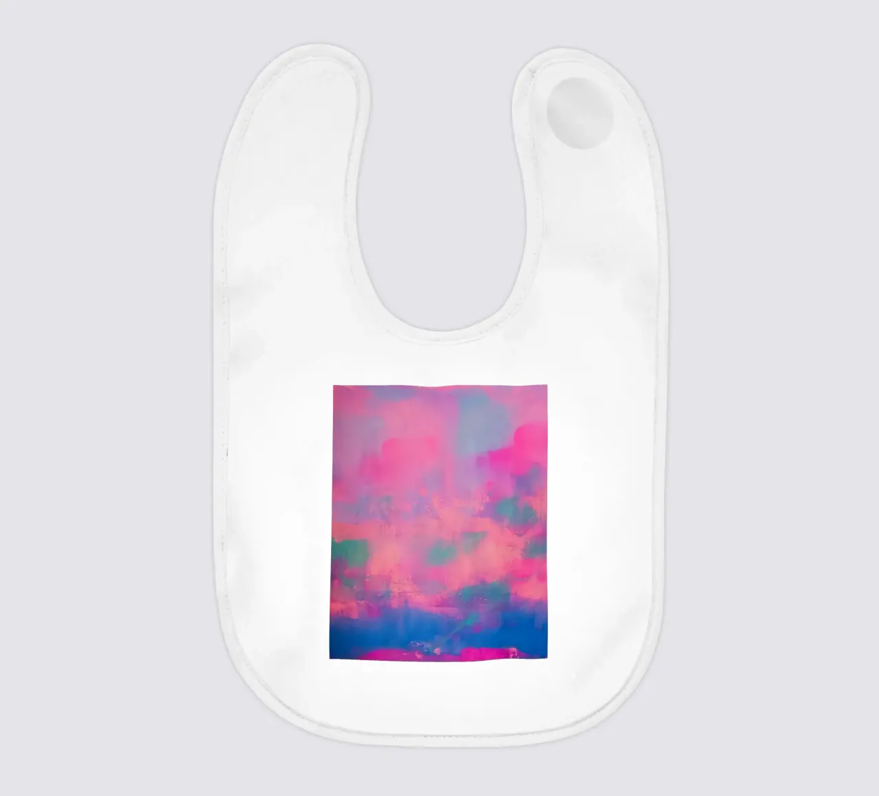 Impression abstraite vibrante - Chroma bavoir de FABOArt