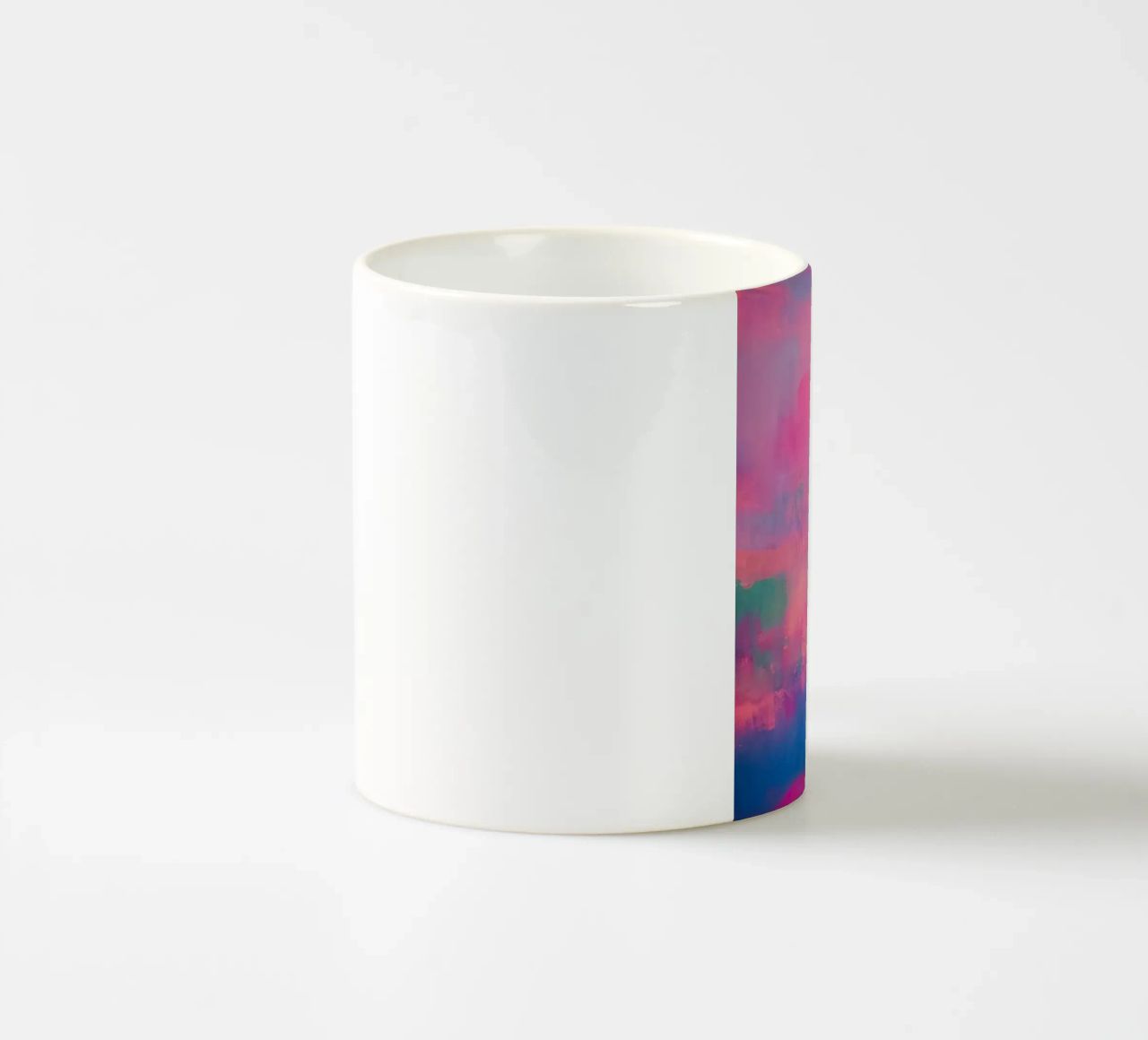 Stampa astratta vibrante - Chroma tazza in ceramica da FABOArt