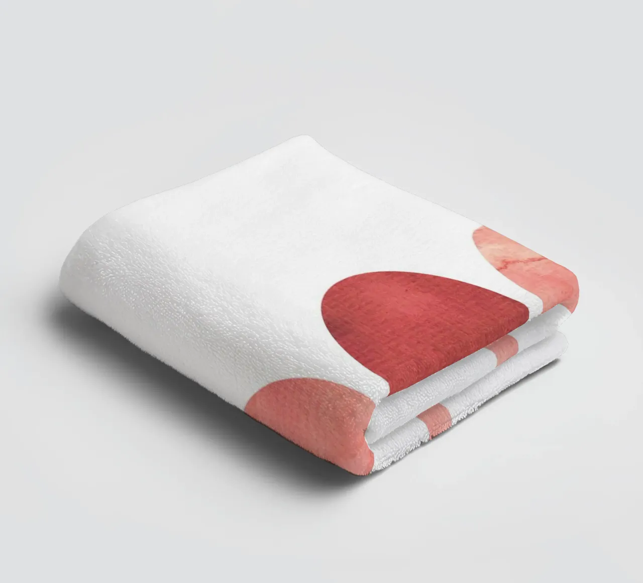 Mondphasen Wasserfarbe towel by BAINAI
