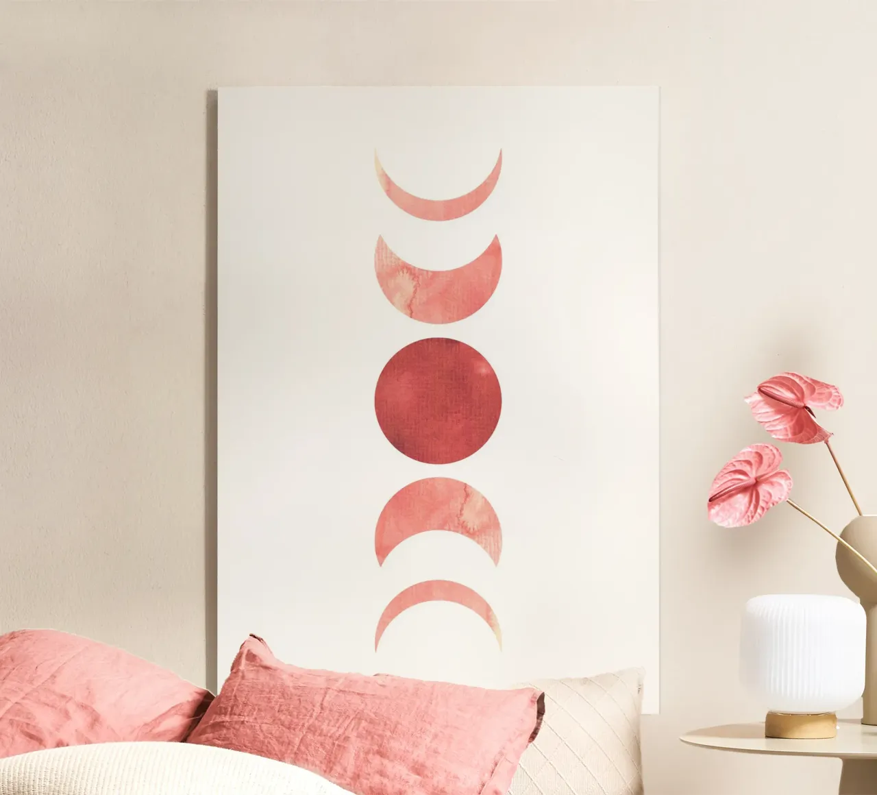 Mondphasen Wasserfarbe plexiglass da BAINAI