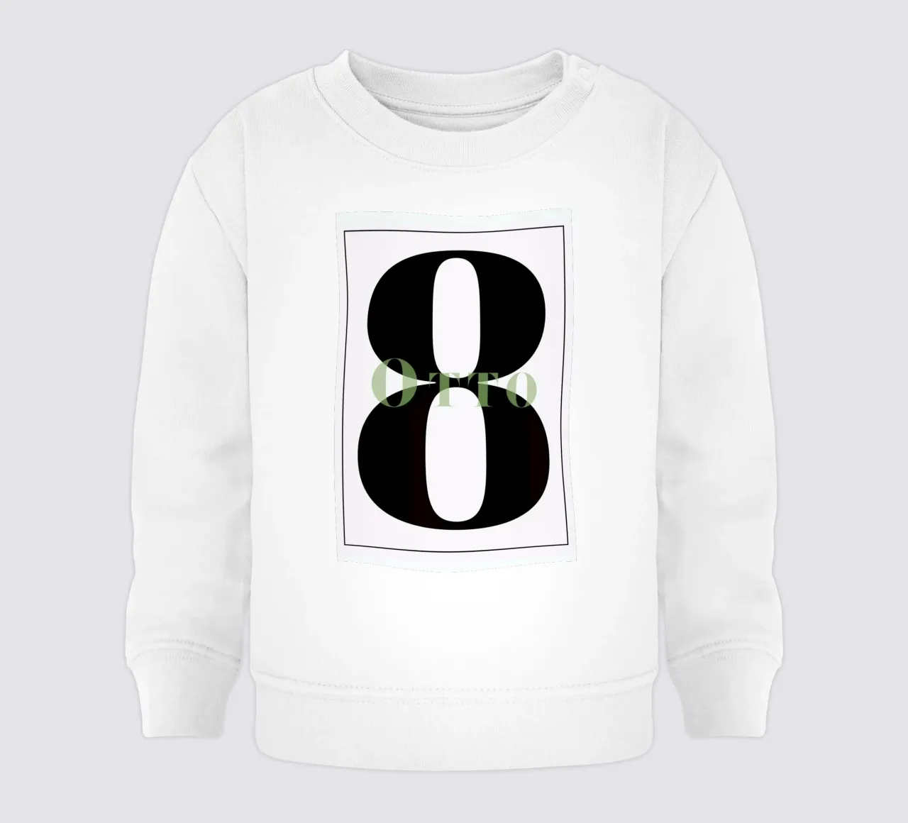 Numero 8 felpa neonato da In Full Color