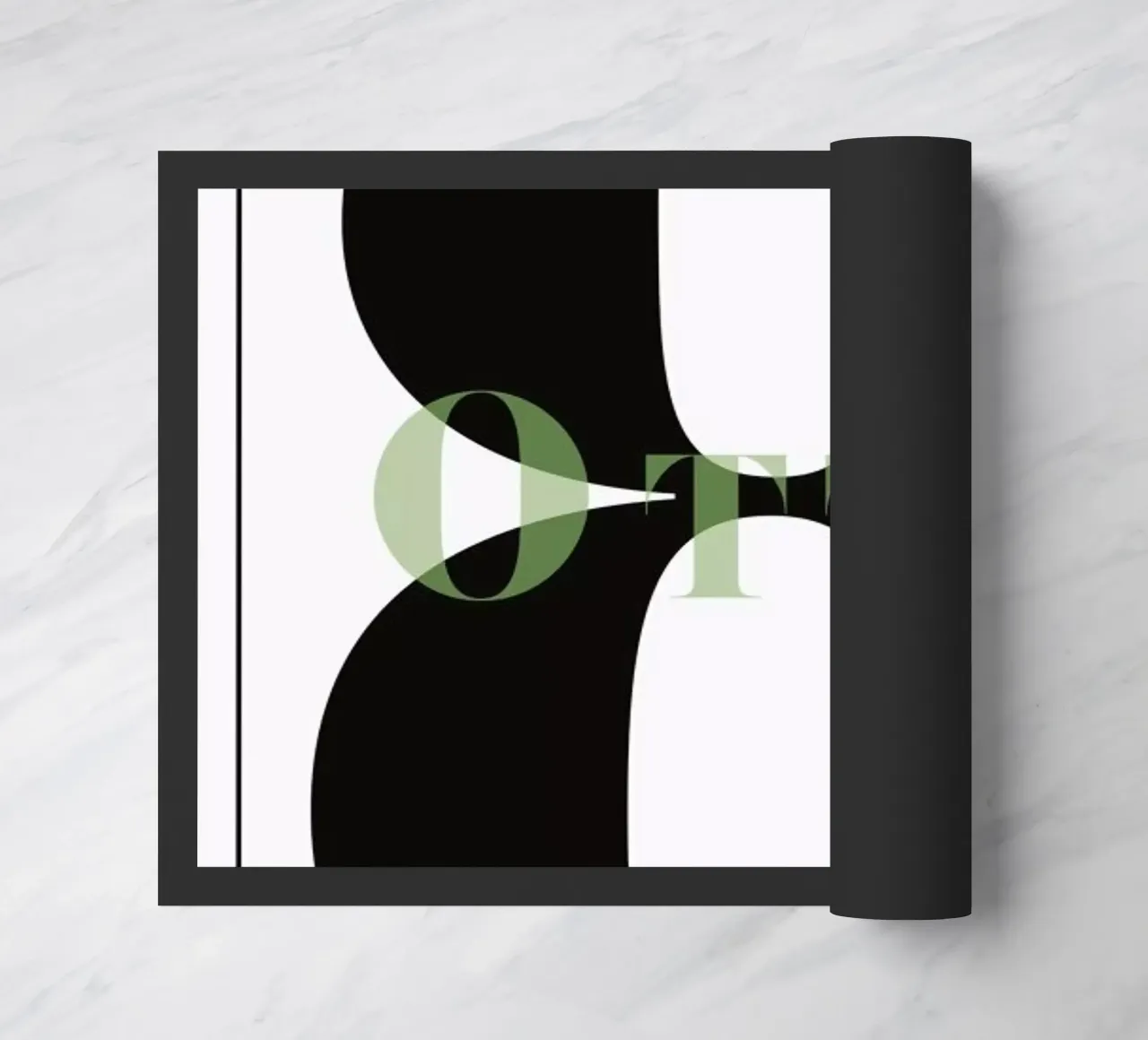 Numero 8 doormat by In Full Color