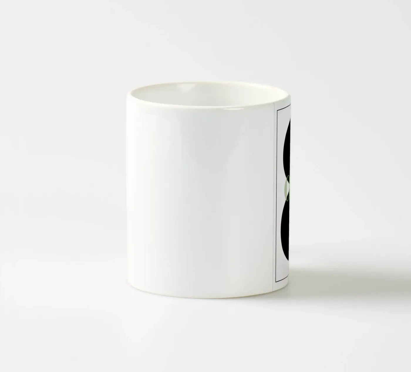 Numero 8 ceramic mug by In Full Color